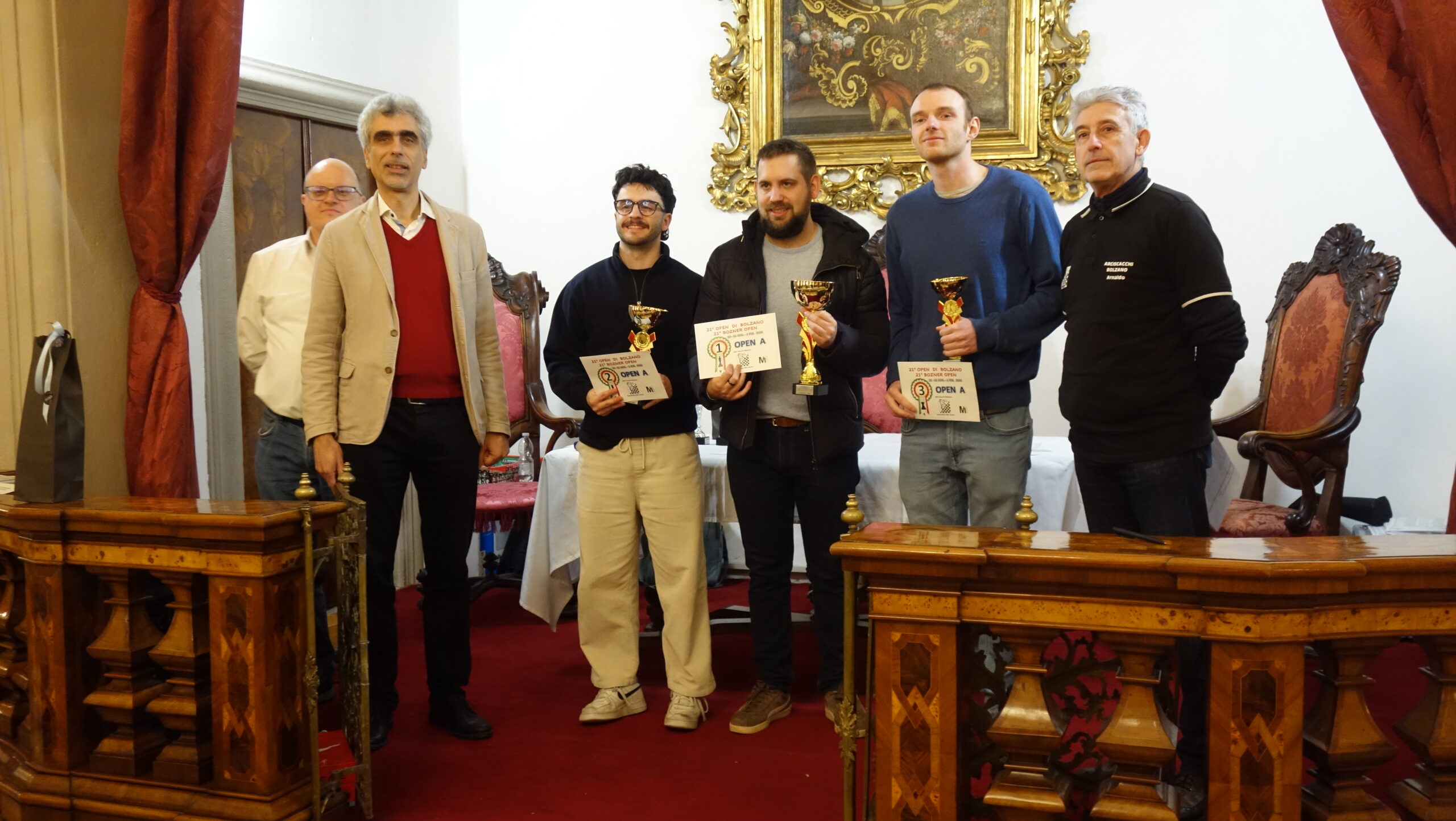 Erfolg auf ganzer Linie für ARCI-Scacchi beim 21. Bozner Open. 