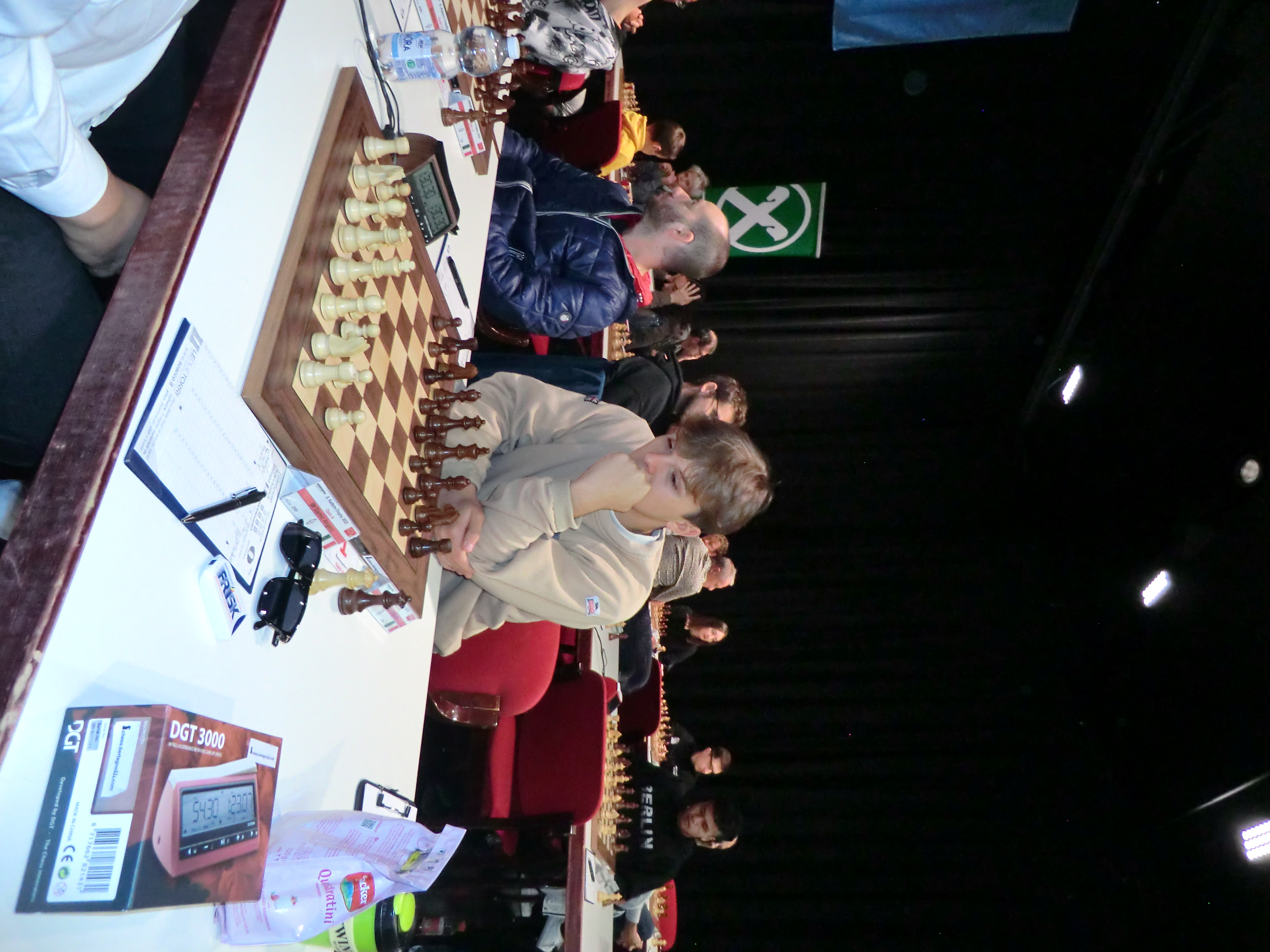 FM Niccolò Casadio schwebt weiterhin auf einer Erfolgswelle.