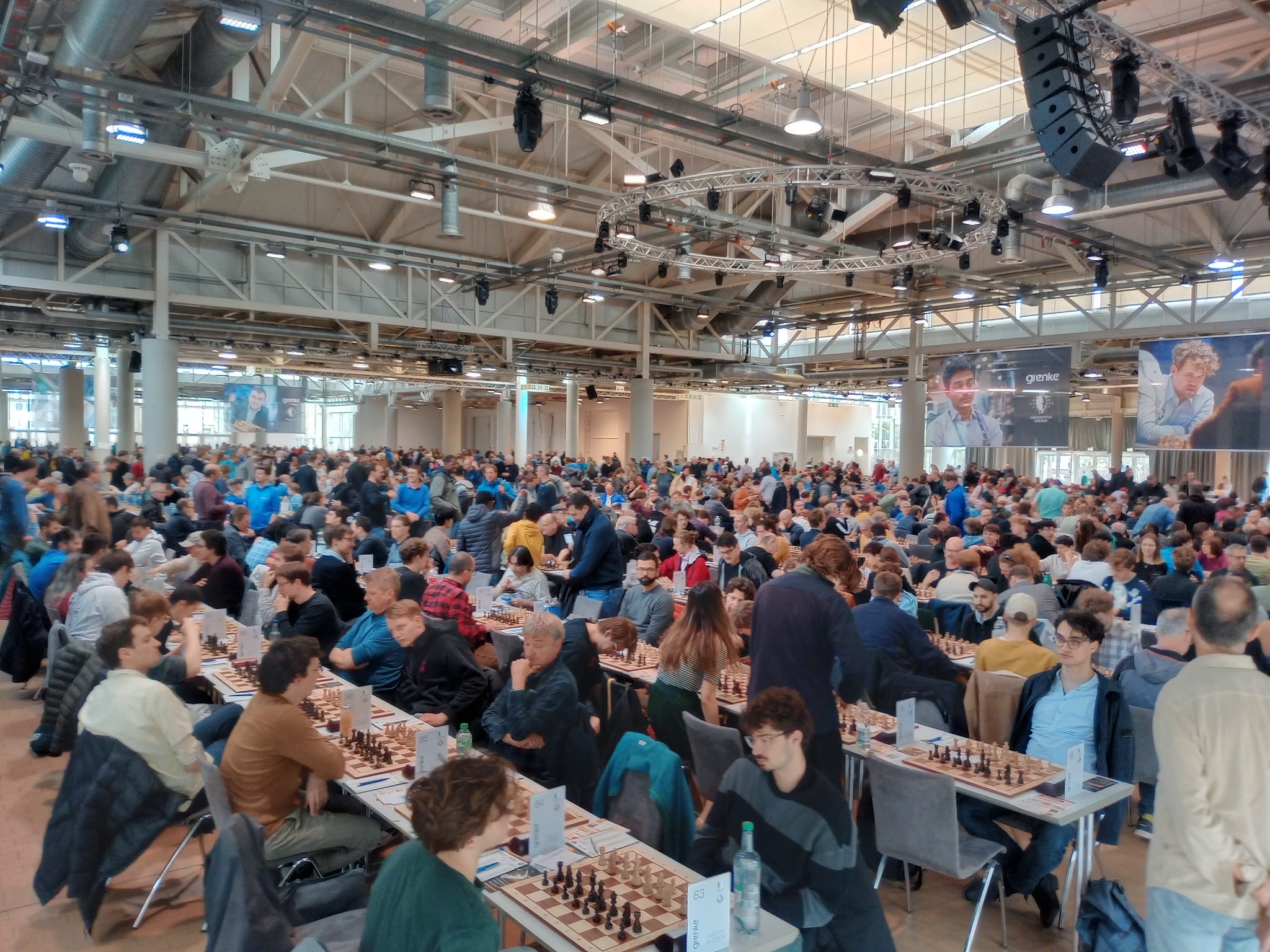 Beim Grenke Open in Karlsruhe gelten andere Dimensionen.